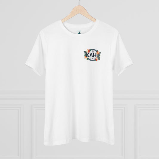 KAHU Floral Design Women's Tee
