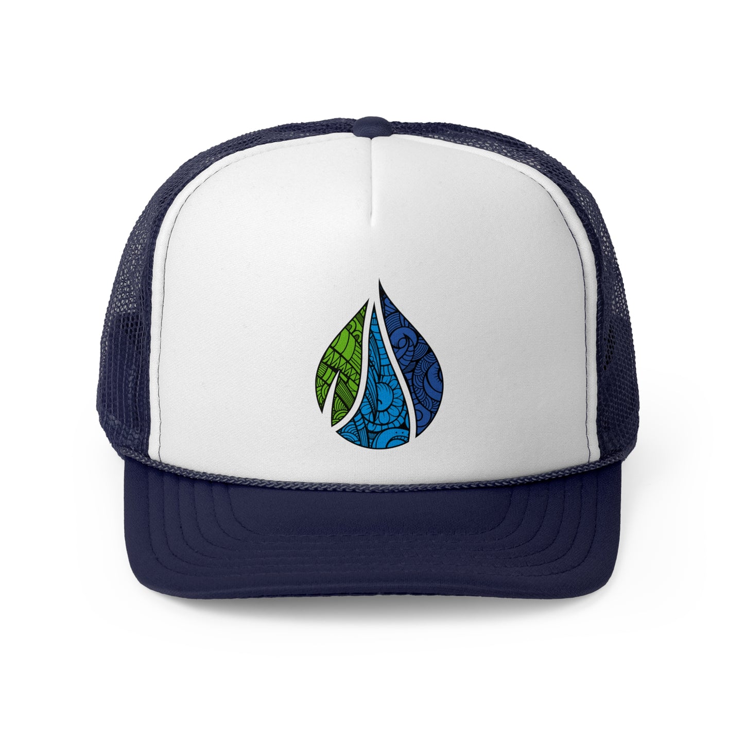 Trucker Snapback Cap  - Island Drops Logo