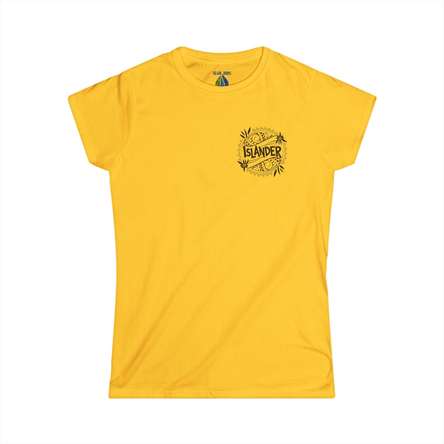 Islander Women's Tee - Tropical Vibe, Perfect for Beach Days & Casual Outings