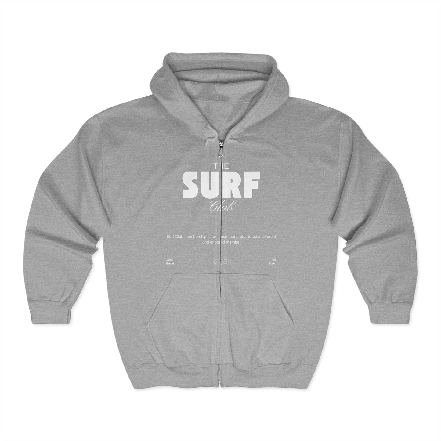 The SURF Club Full Zip Hoodie