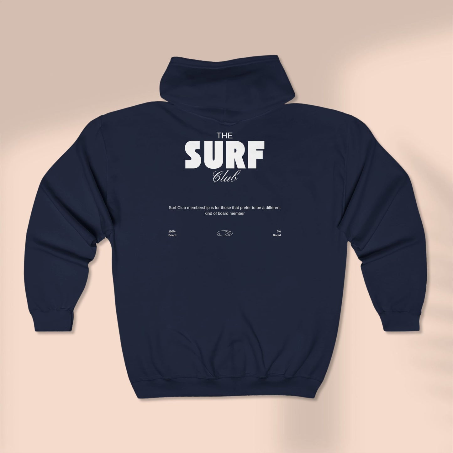 The SURF Club Full Zip Hoodie