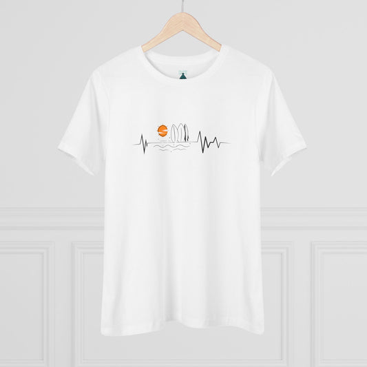 Sunset Heartbeat Women's Tee