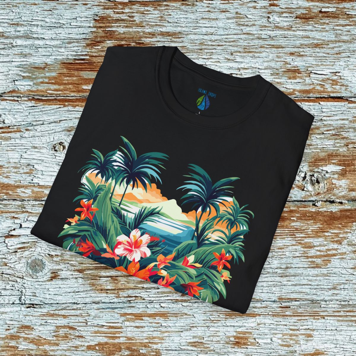 Floral Scene T-Shirt