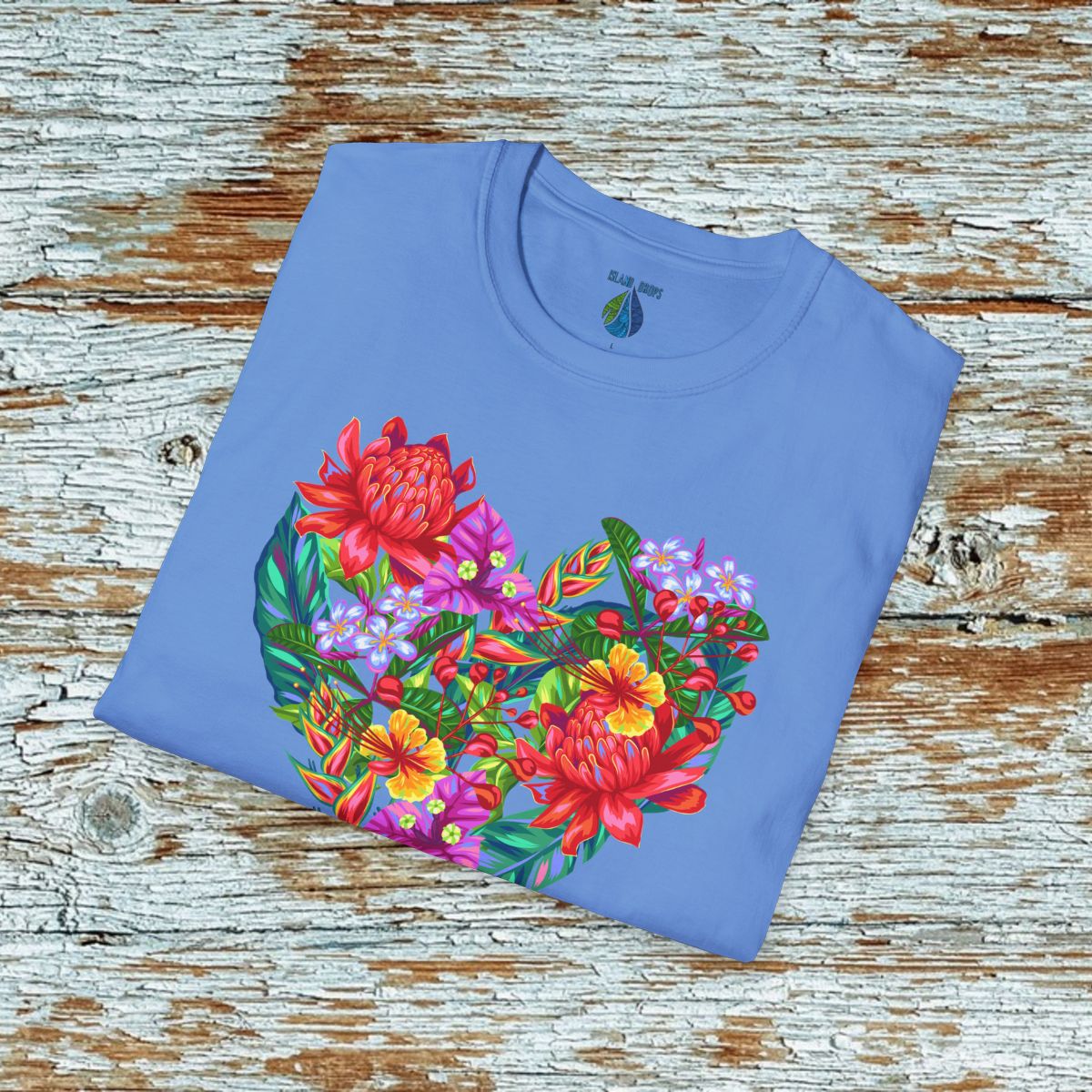 Floral Heart Unisex T-Shirt
