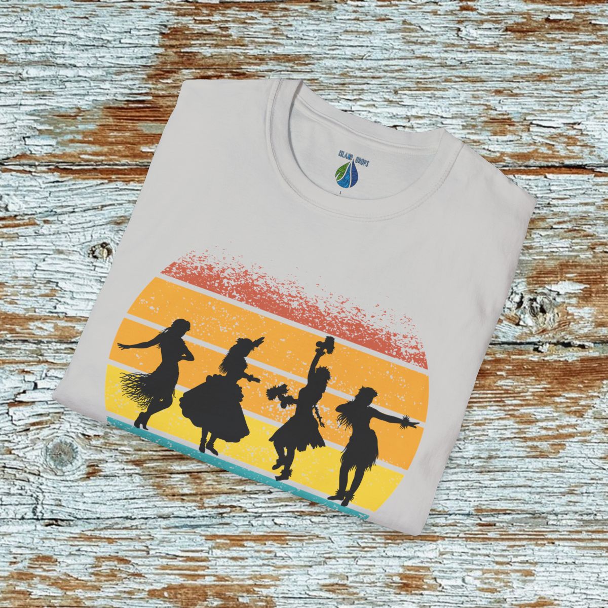 Hula Vintage Sunset Unisex T-Shirt