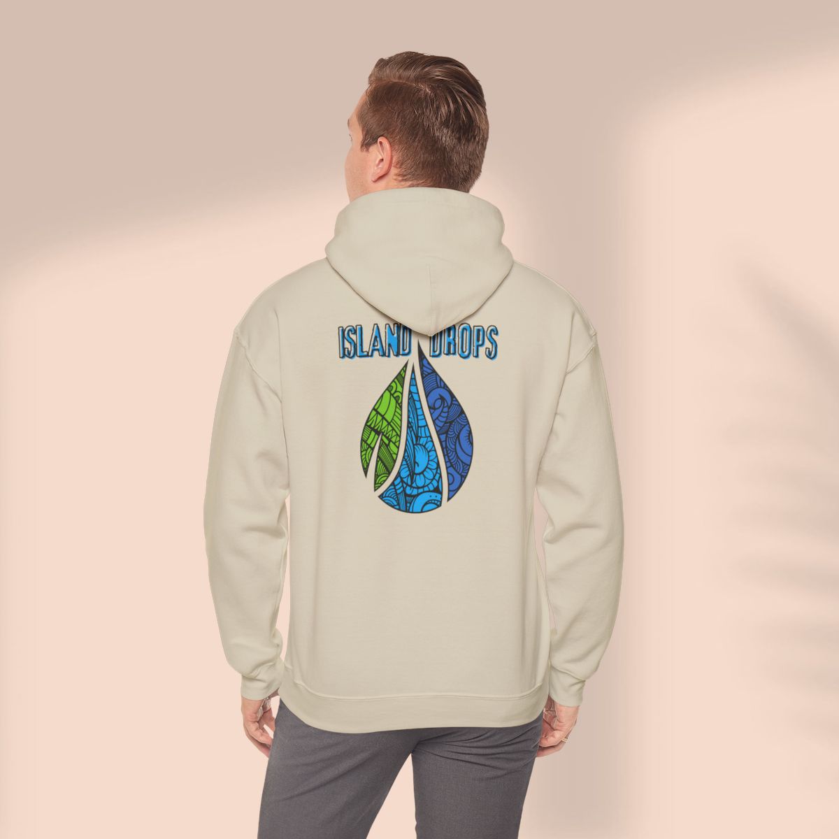 Island Drops logo Hoodie