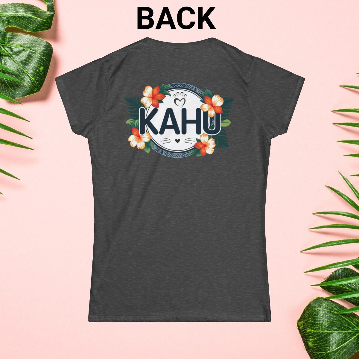 KAHU Floral Design Women's Tee