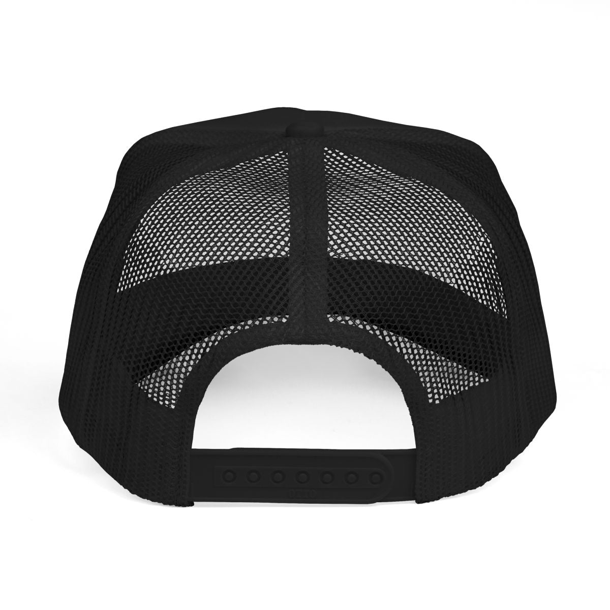 Black mesh cap on a white background - Island Drops hat collection | Unisex cap