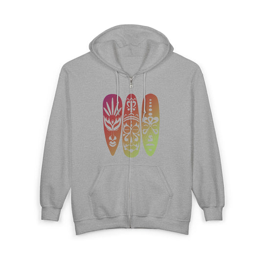 Island Masks Gradient Full Zip Hoodie