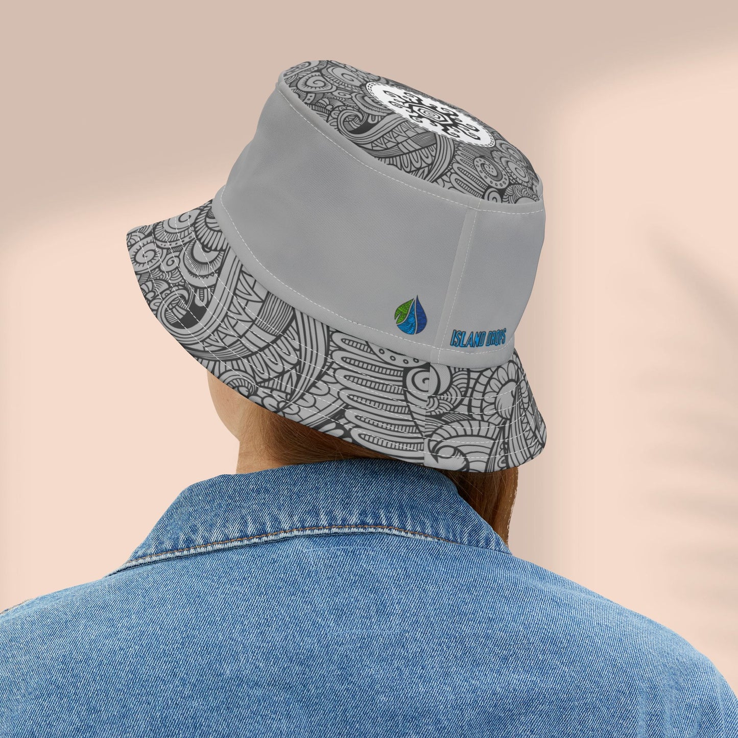 Island Girl Sunset Surfer Bucket Hat