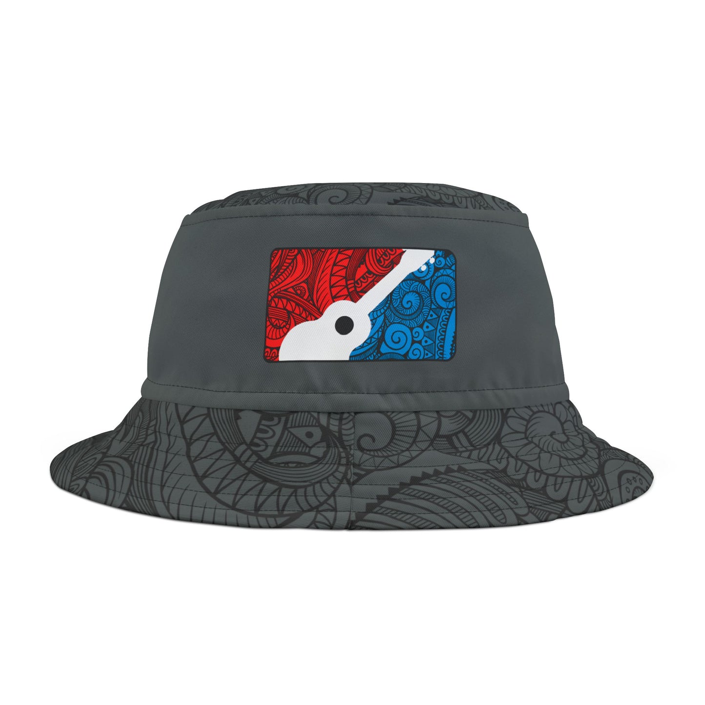 Ukulele tribal 2 Bucket Hat Gray
