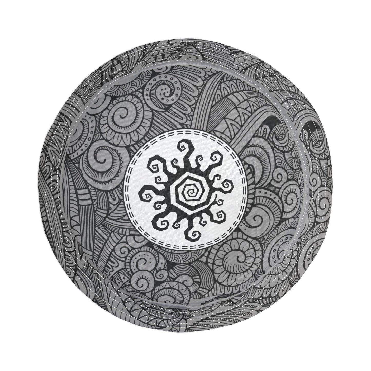 Island Girl surfer tribal gray Bucket Hat