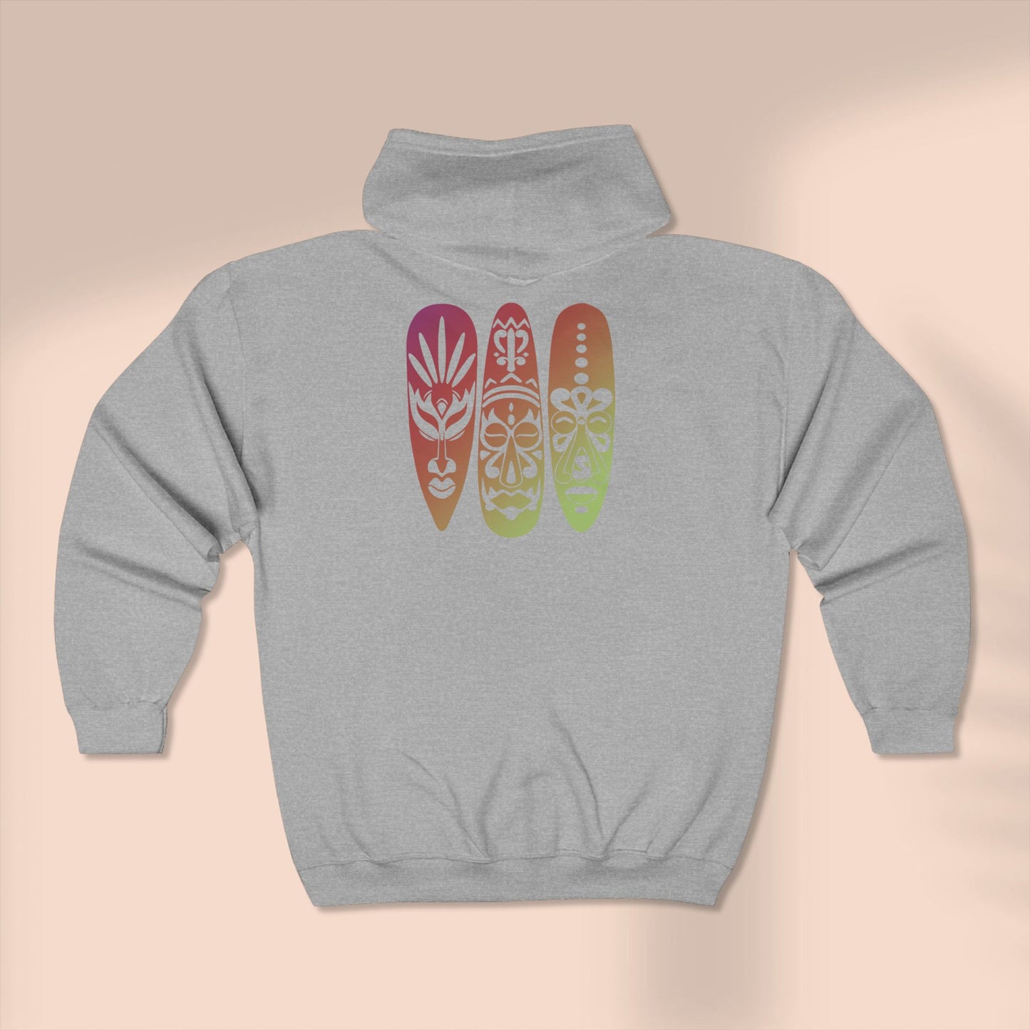 Island Masks Gradient Full Zip Hoodie