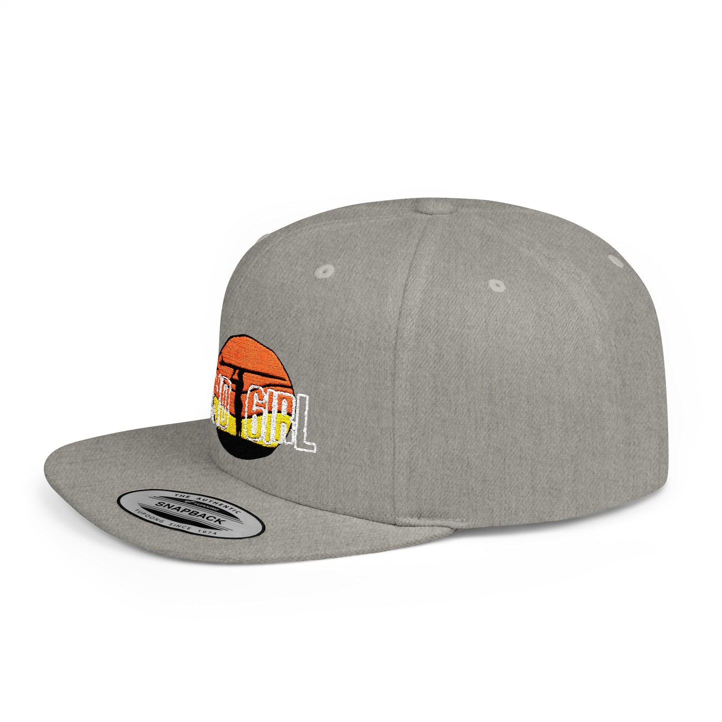 Snapback Cap -Island Girl surfer sunset