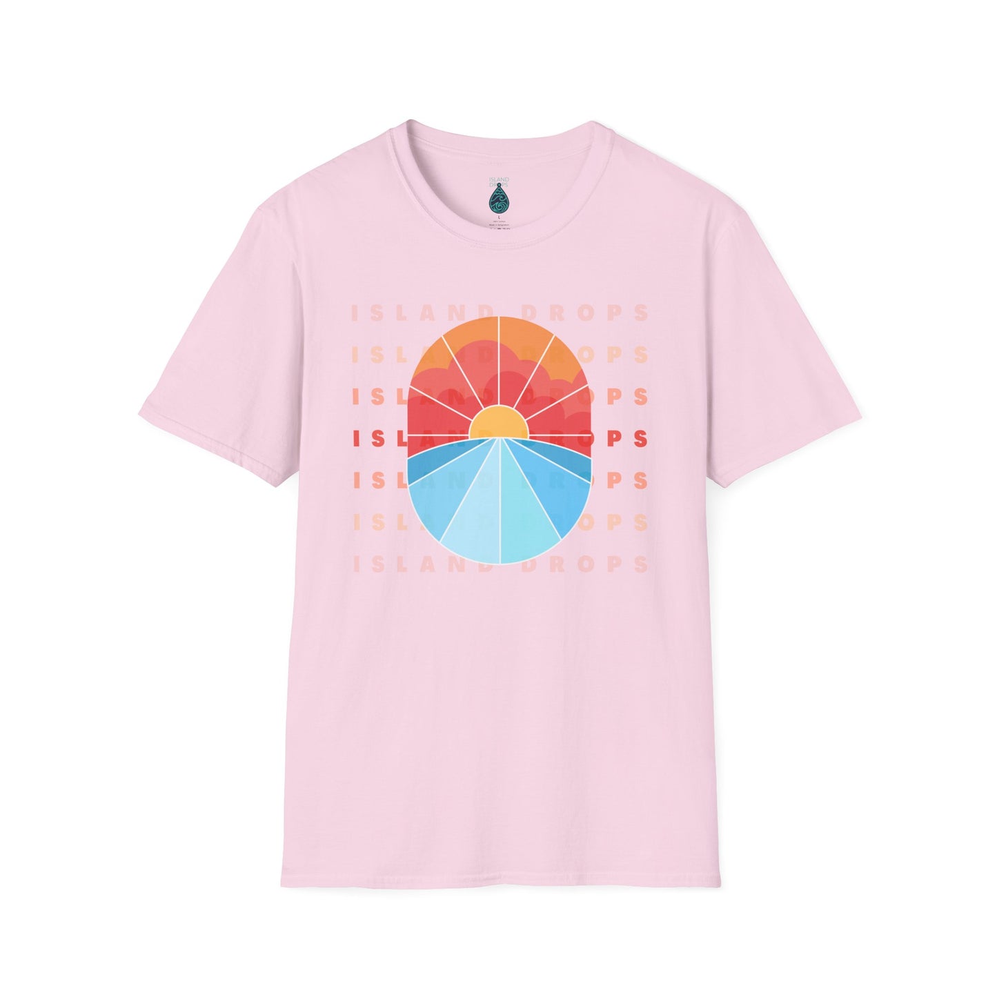 Island Drops Sunset Unisex T-Shirt