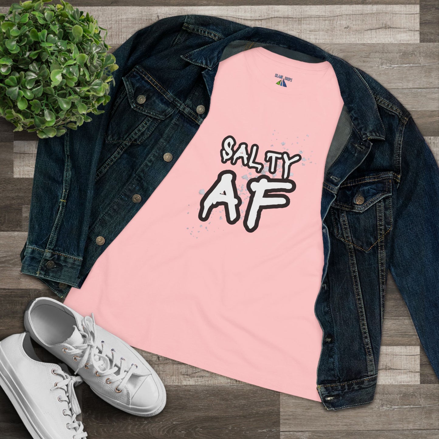 Salty AF Women's Tee - for Ocean Lovers