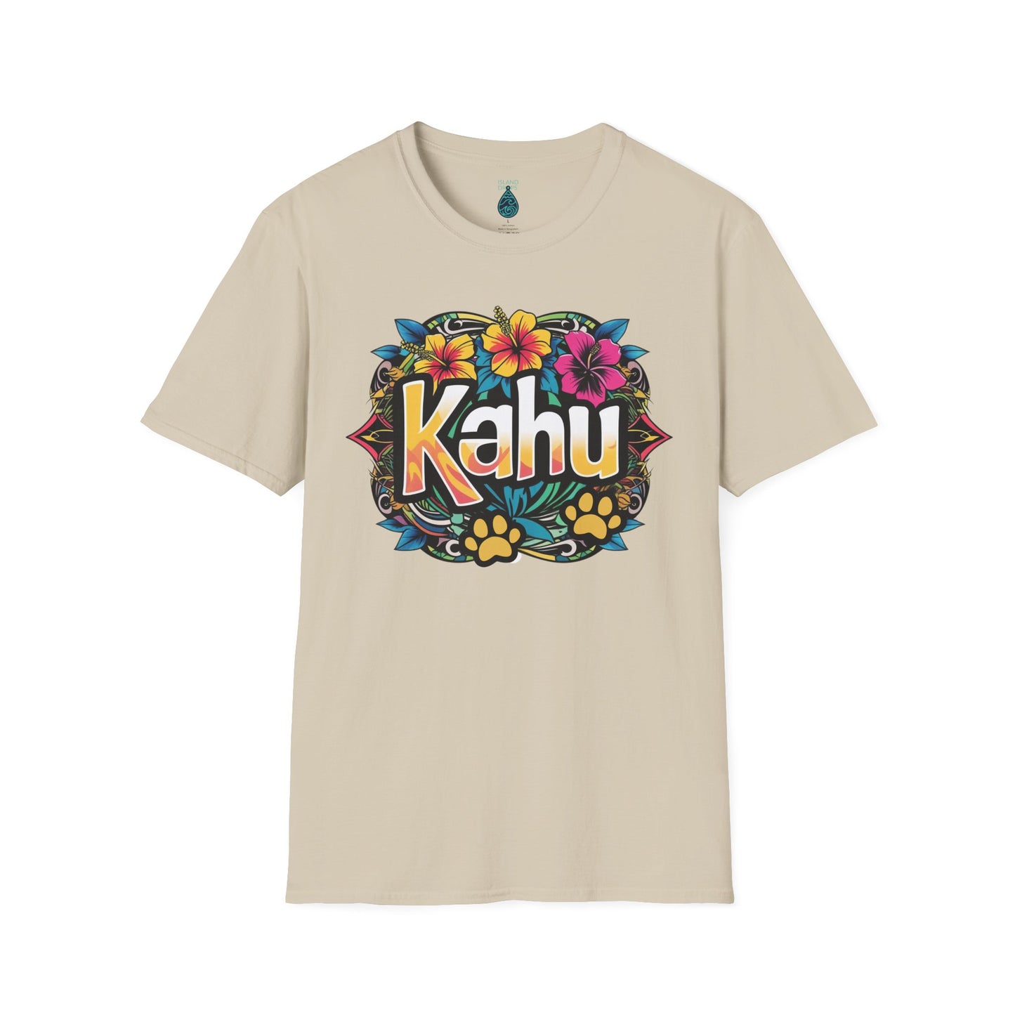 KAHU T-Shirt 3 Flowers