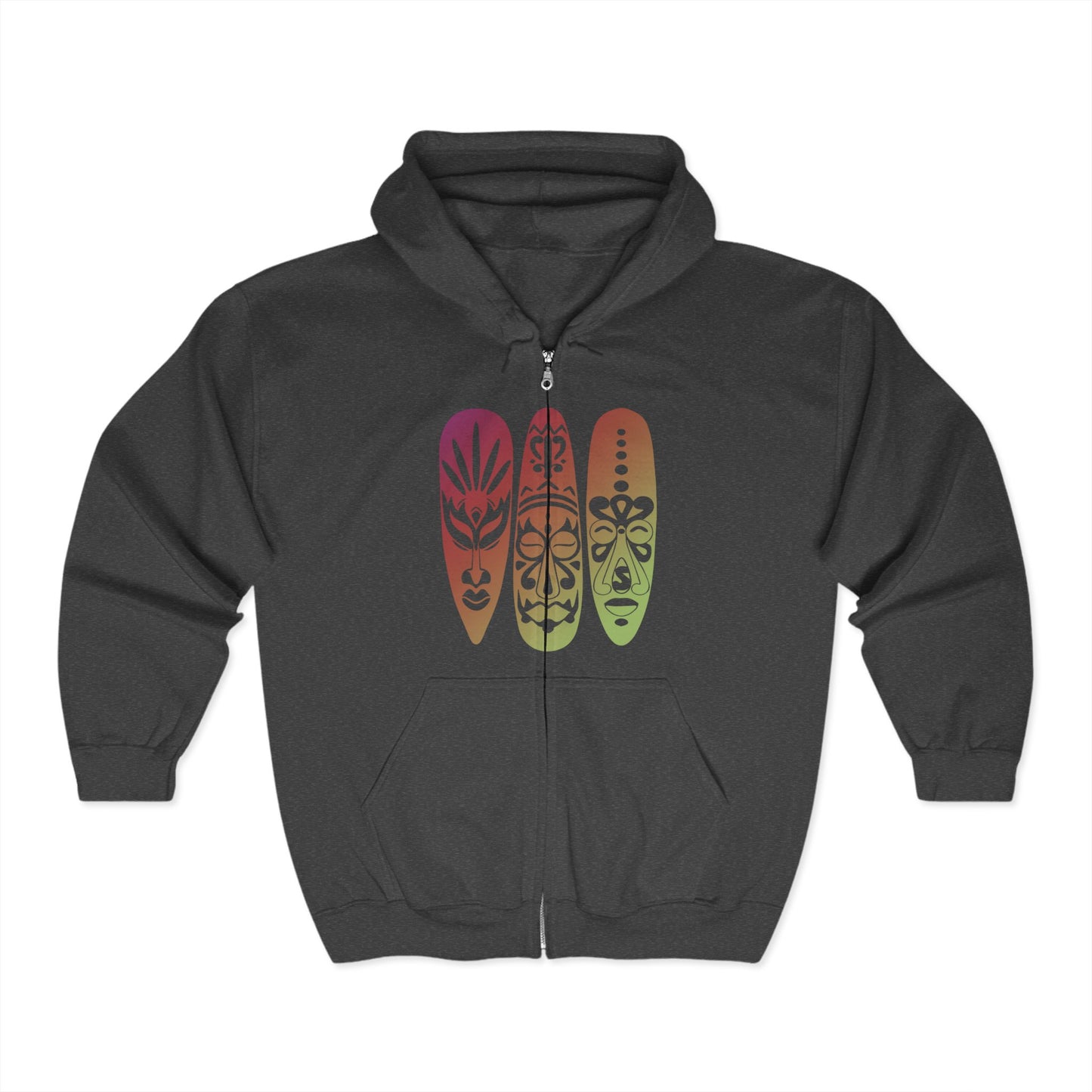 Island Masks Gradient Full Zip Hoodie