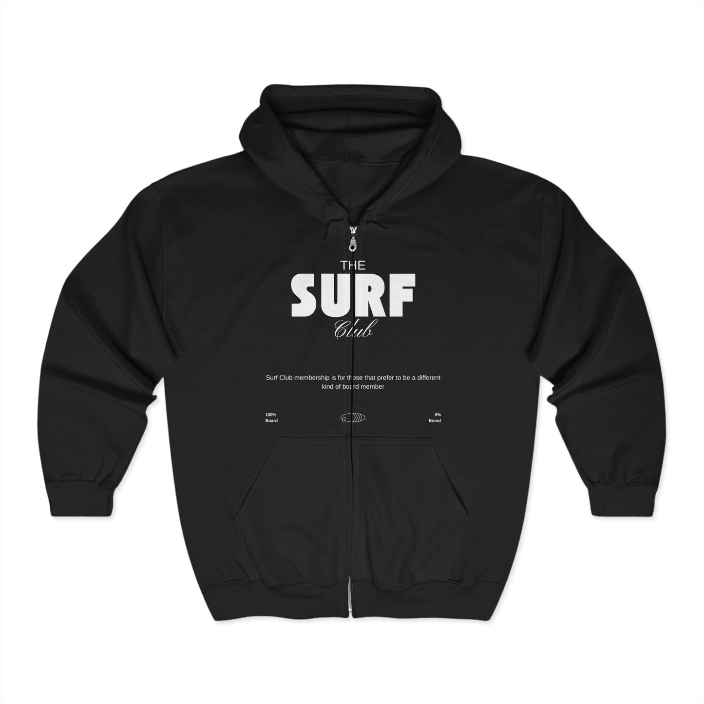 The SURF Club Full Zip Hoodie