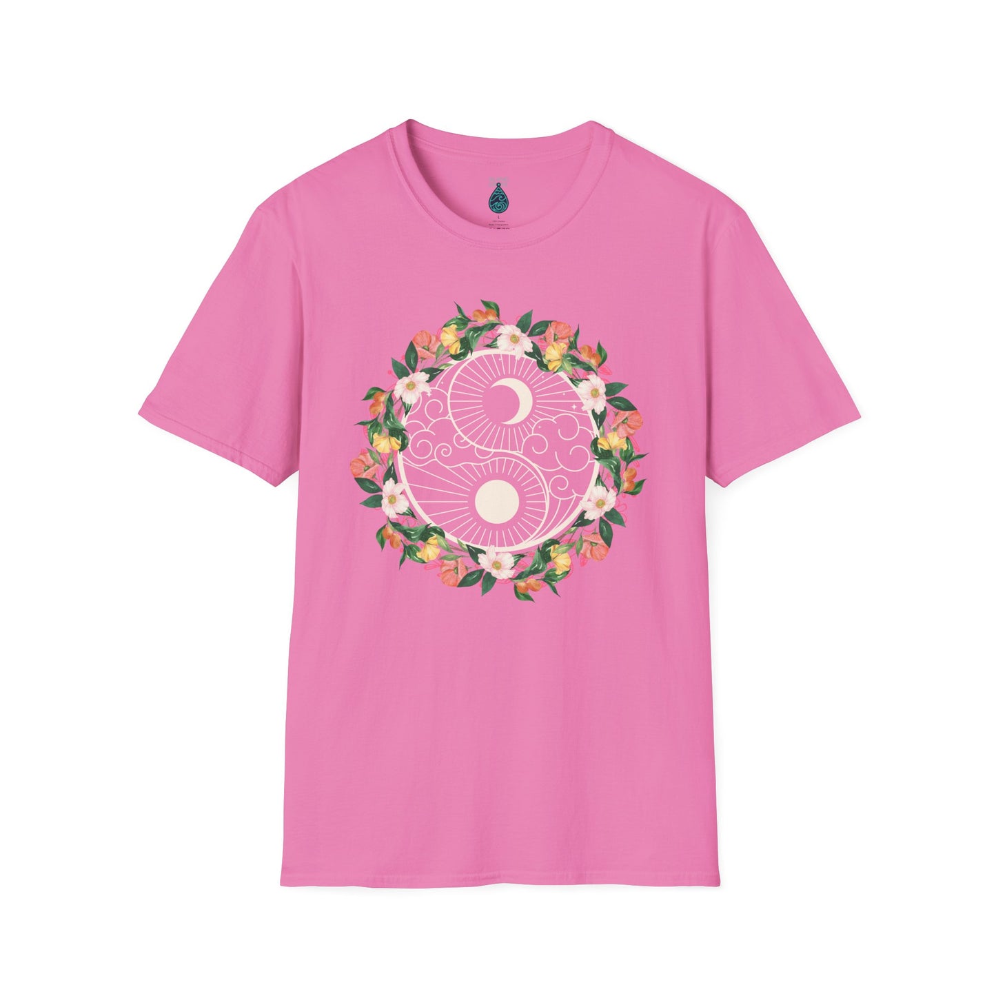 Yin Yang Floral T-Shirt