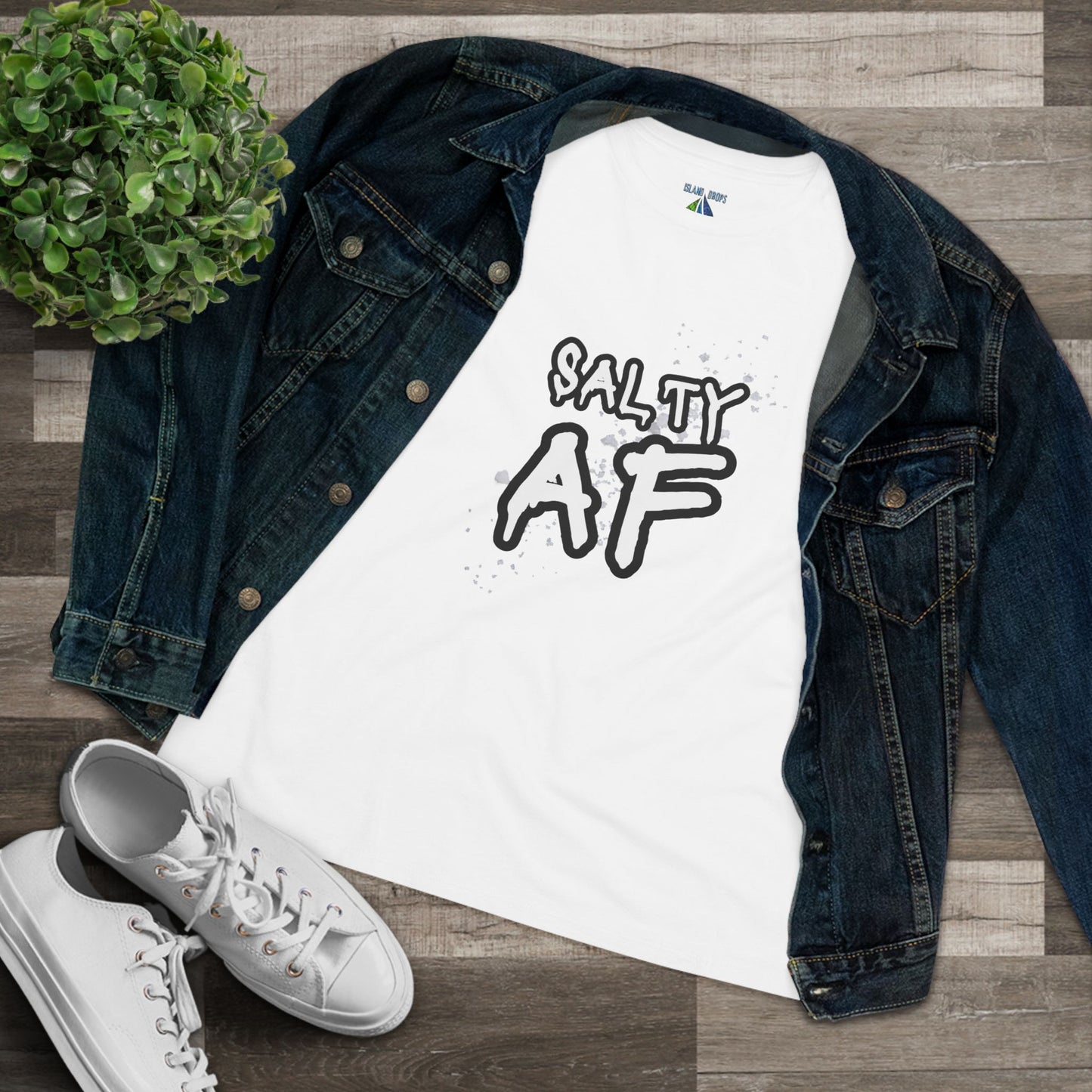 Salty AF Women's Tee - for Ocean Lovers