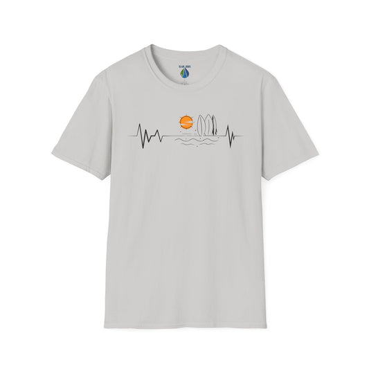Sunset Heartbeat Unisex T-Shirt