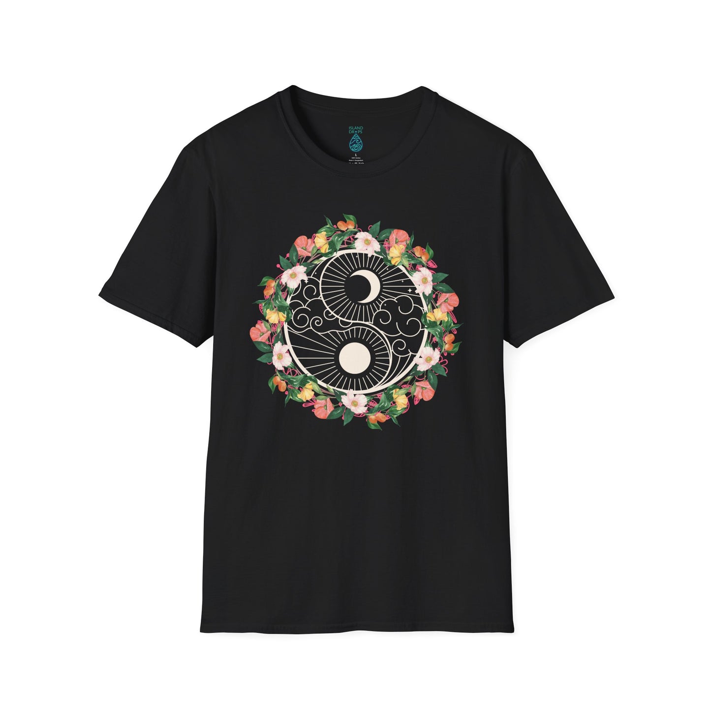 Yin Yang Floral T-Shirt