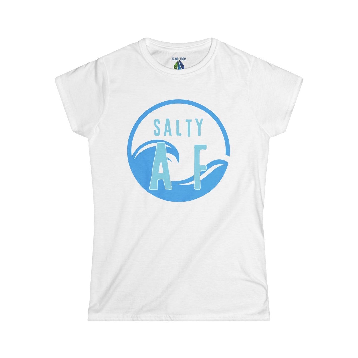 Salty AF Women's Tee - for Ocean Lovers