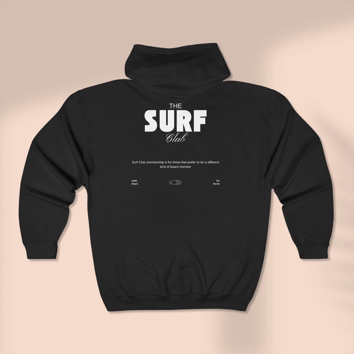The SURF Club Full Zip Hoodie