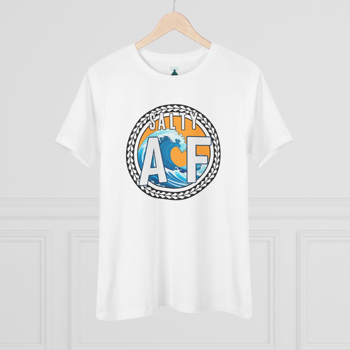 Salty AF Women's Tee - for Ocean Lovers