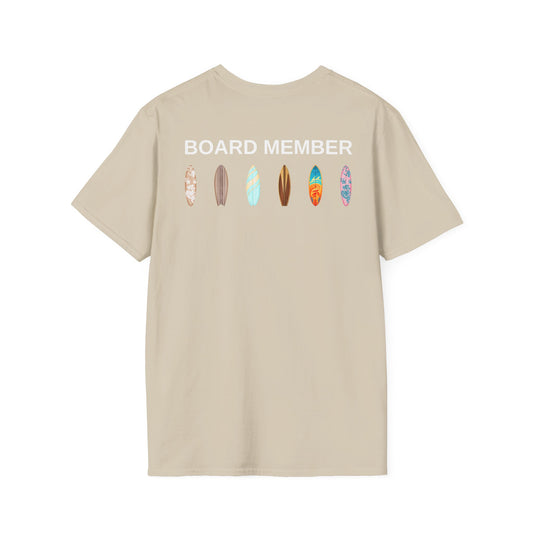 Surfboard Board Member T-Shirt