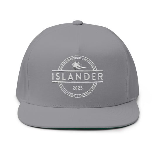 Snapback Cap - Islander Embroidered Design