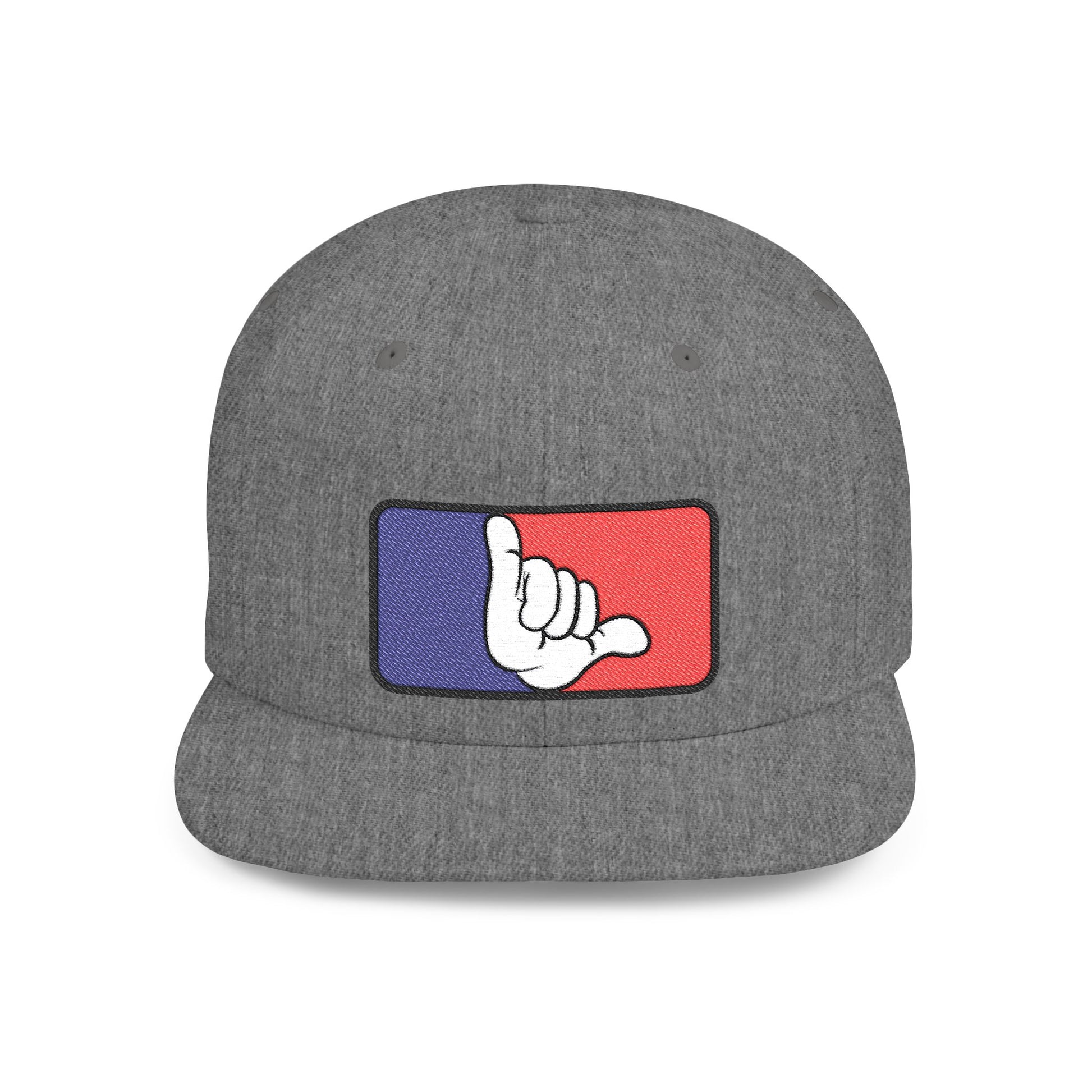 Dark gray cap with a hang loose graphic design - Island Drops hat collection | Unisex snapback cap