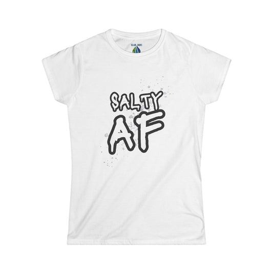 Salty AF Women's Tee - for Ocean Lovers