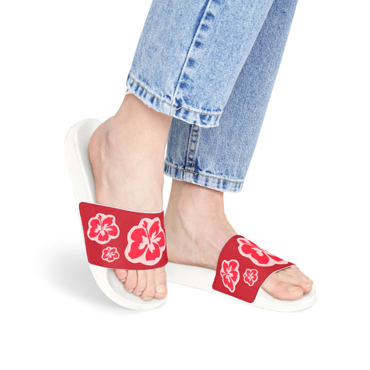 Tropical Floral Sandals for Women - Perfect Summer Slides