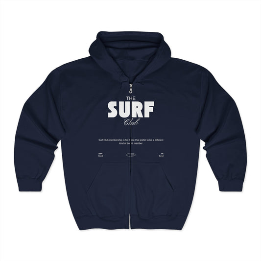 The SURF Club Full Zip Hoodie
