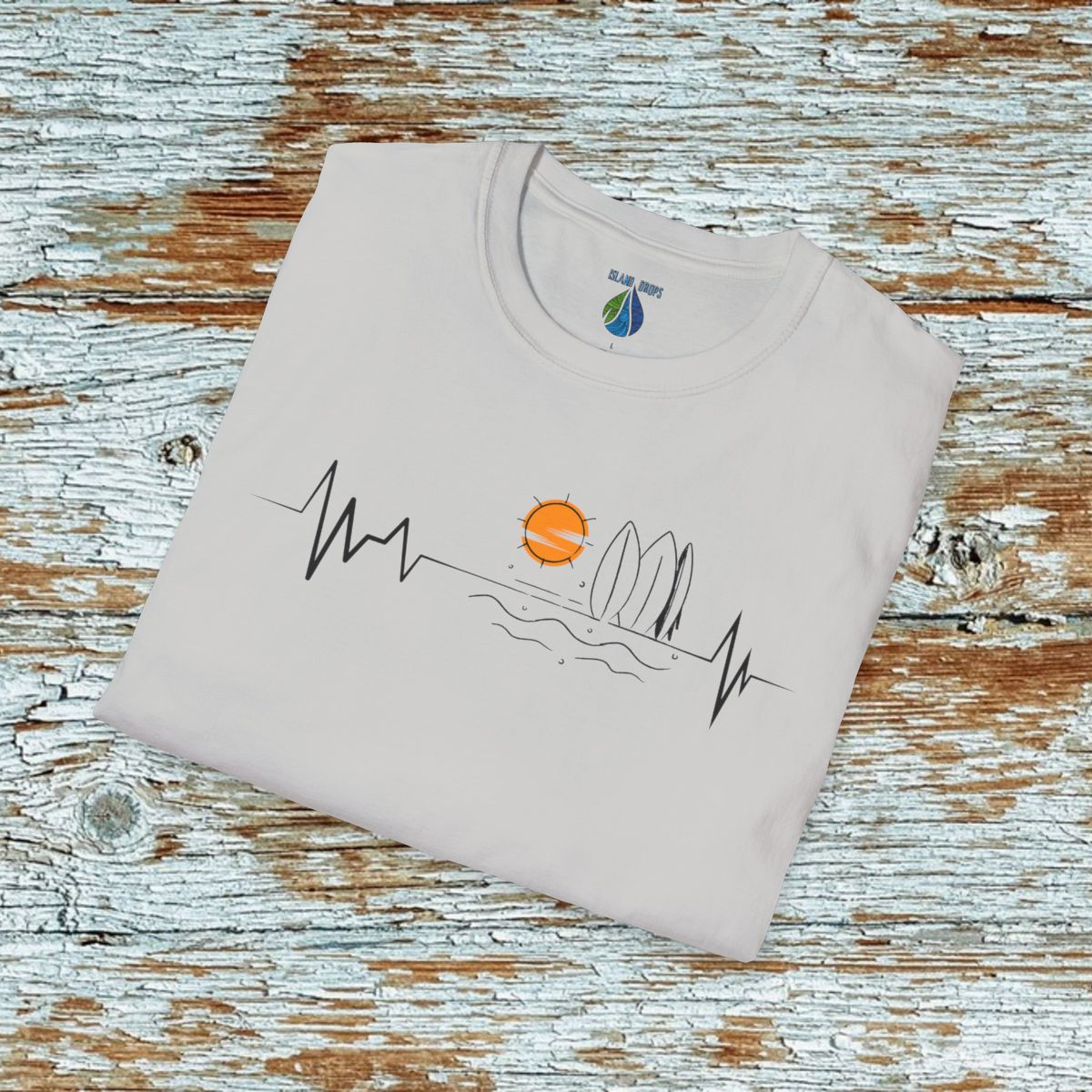 Sunset Heartbeat Unisex T-Shirt