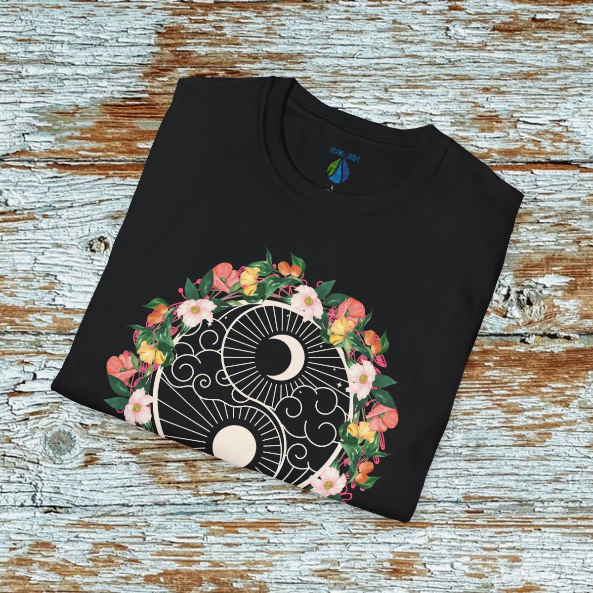 Yin Yang Floral T-Shirt