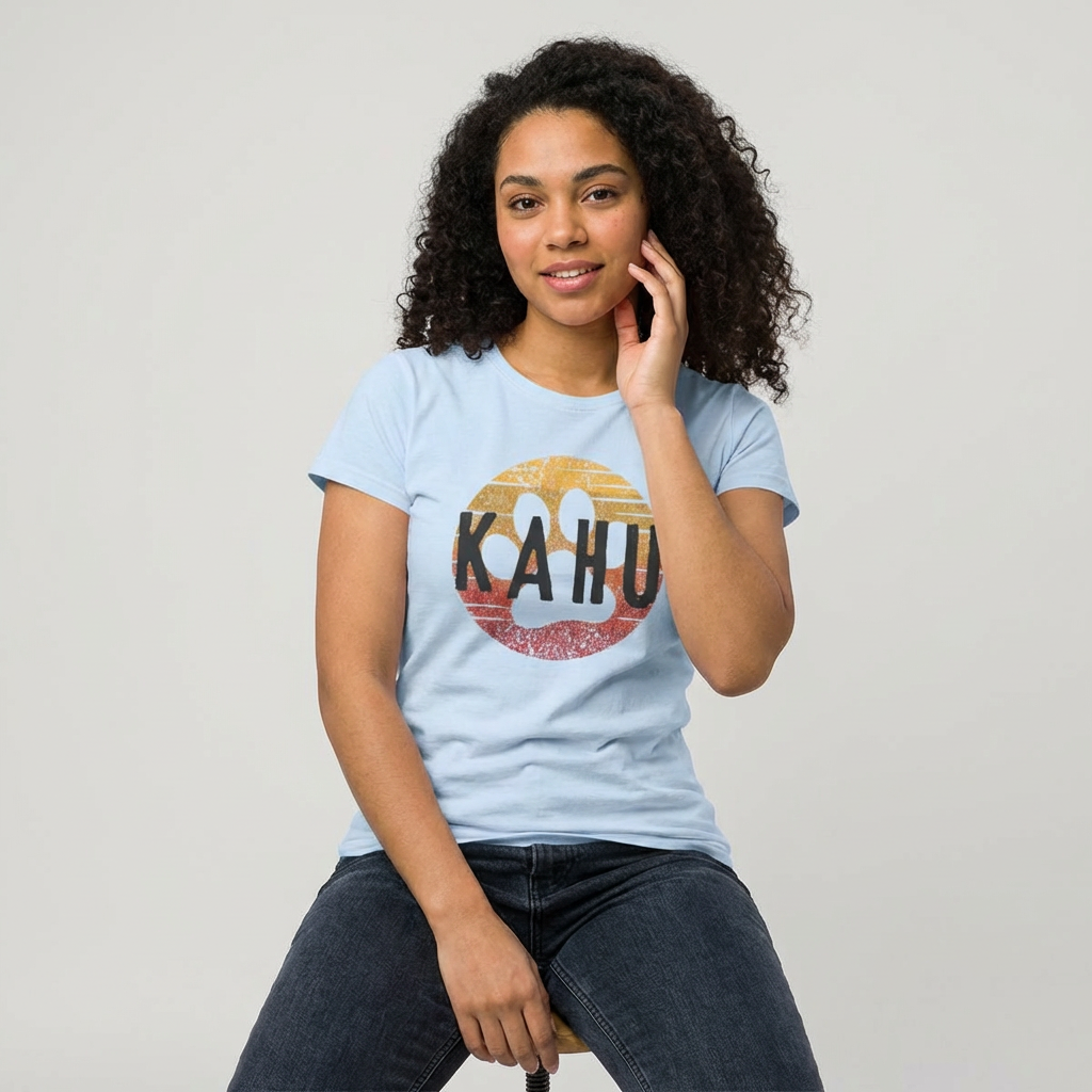 KAHU Women's Tee with back design