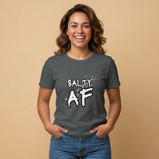 Salty AF Women's Tee - for Ocean Lovers