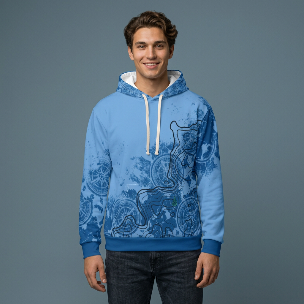 Nautical Vibes Pullover Hoodie