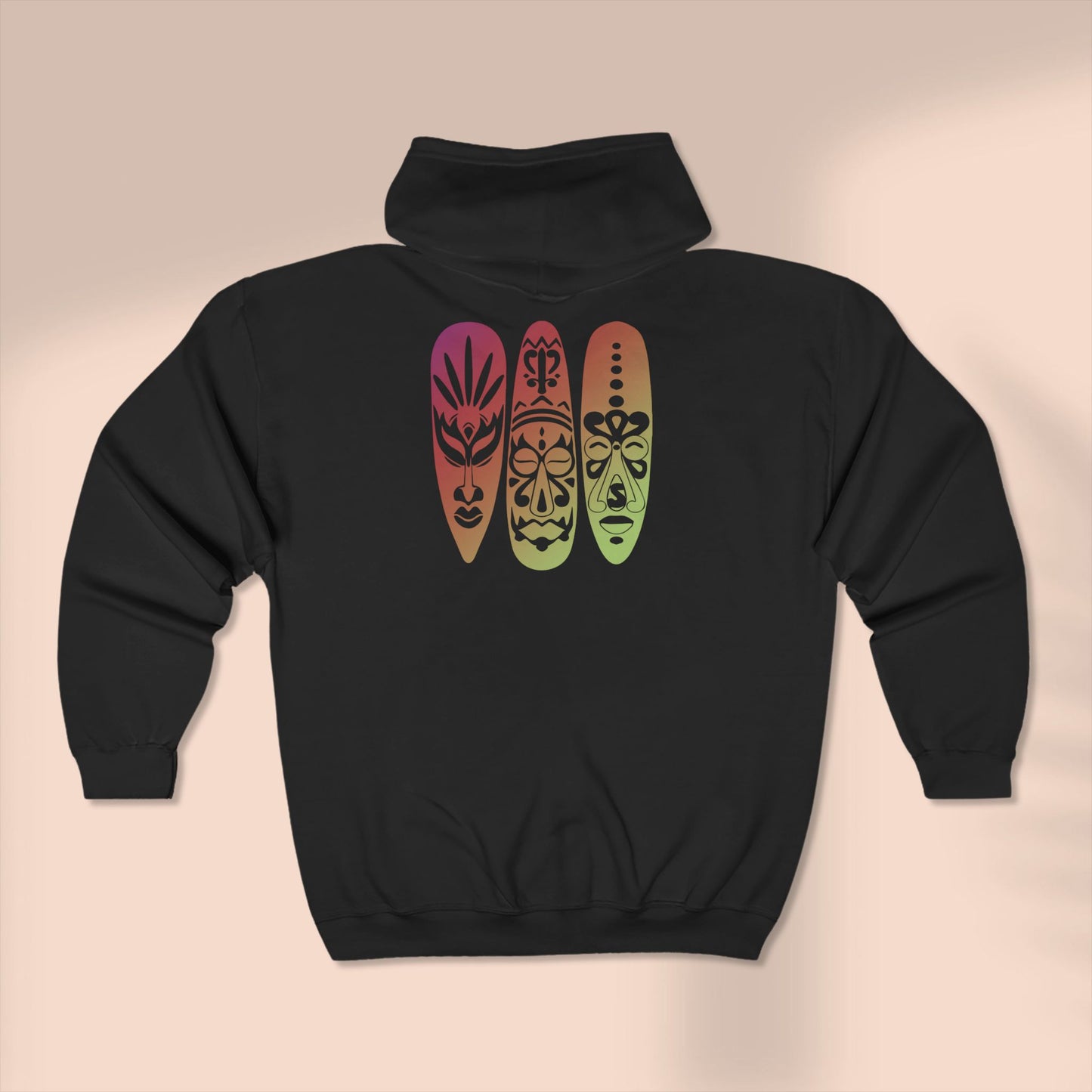 Island Masks Gradient Full Zip Hoodie