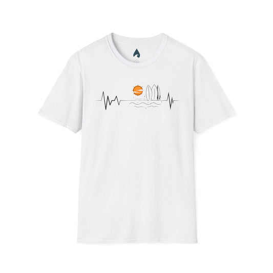 Sunset Heartbeat Unisex T-Shirt