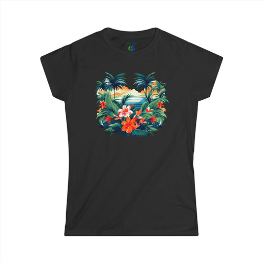 Floral Sunset Women's Tee