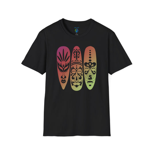 Masks Gradient Unisex T-Shirt