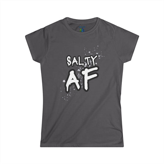 Salty AF Women's Tee - for Ocean Lovers
