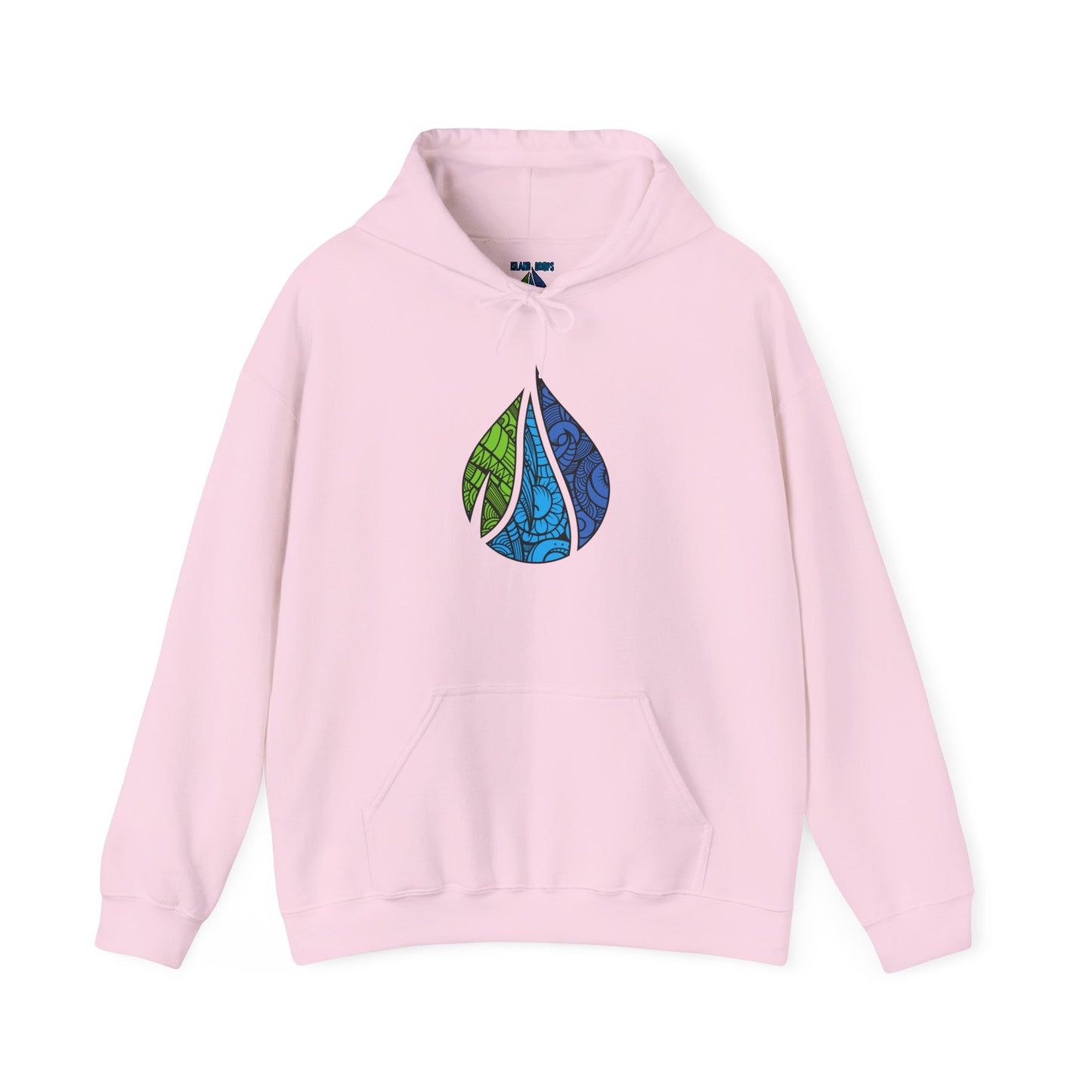 Island Drops logo Hoodie