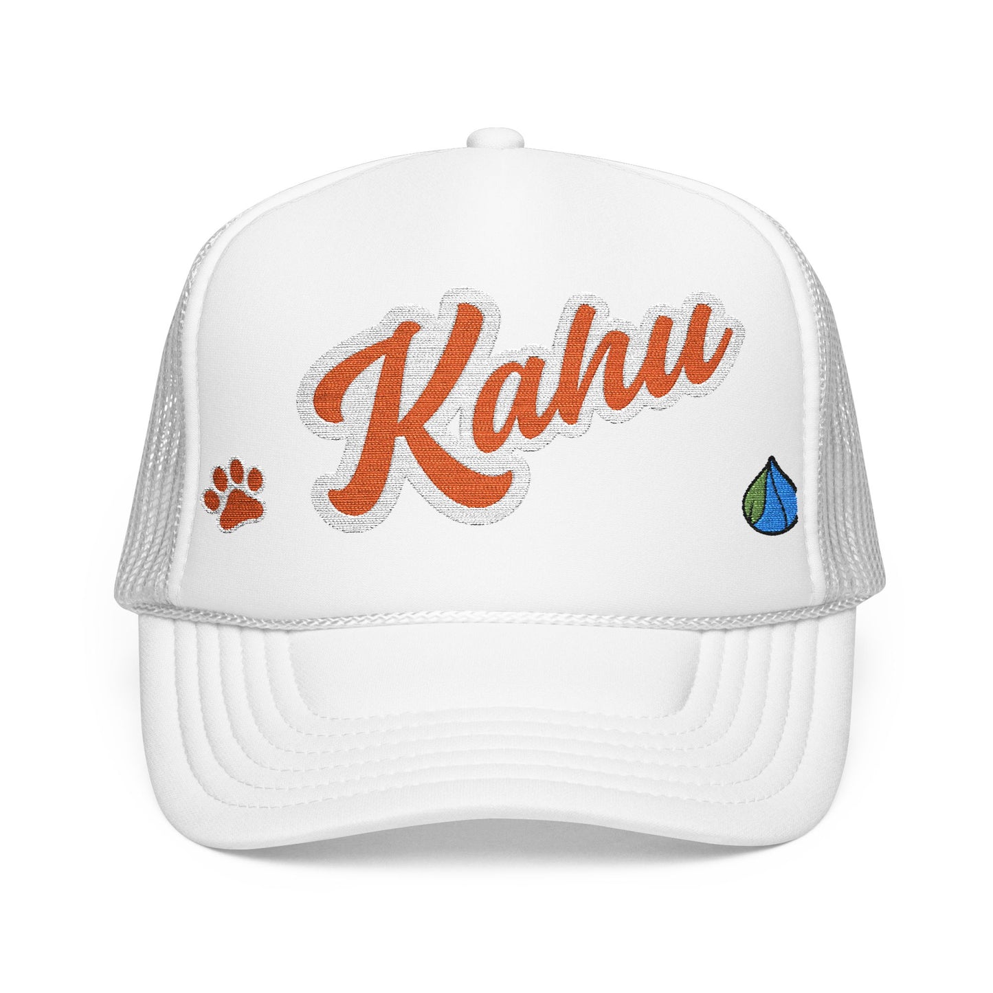 Kahu Embroidered Foam Trucker Hat