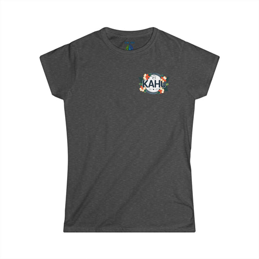 KAHU Floral Design Women's Tee