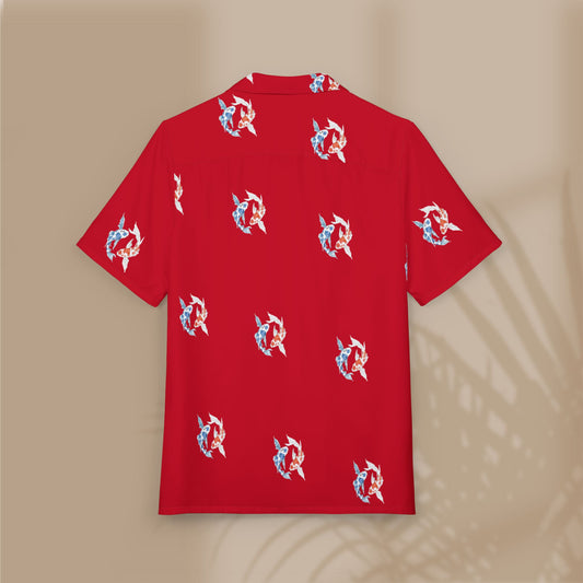 Koi Yin & Yang Button-Down Shirt